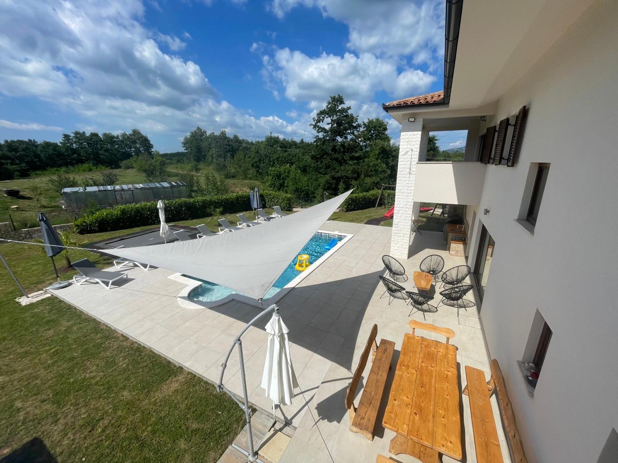 Villa Fluggi Near Labin Santalezi Dış mekan fotoğraf